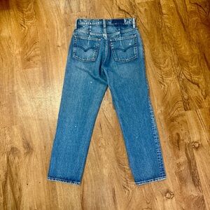 Vintage Levi’s Altered Straight Ankle/Cropped Jeans. 26